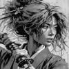 Asian Warrior Girl Paint By Numbers