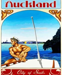 Auckland City Of Sails Paint By Number