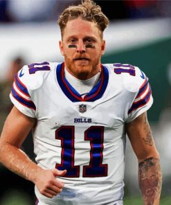 Buffalo Bills Cole Beasley Paint By Number