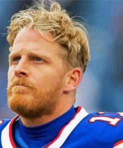 Cole Beasley Player Paint By Number