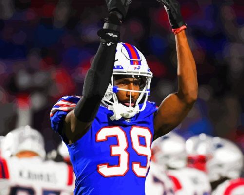 Buffalo Bills Player Paint By Number