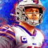 Buffalo Bills Josh Allen Paint By Number