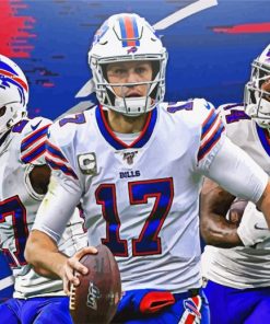 Buffalo Bills Players Paint By Number