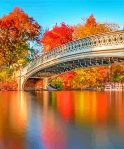 Central Park Autumn Paint By Number