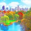 Central Park New York Paint By NumbersCentral Park New York Paint By Number