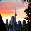 Cn Tower At Sunset Paint By Numbers