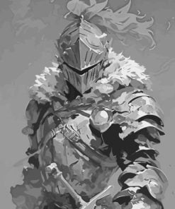 Cool Warrior Paint By Number