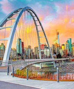 Edmonton Canada Paint By Number