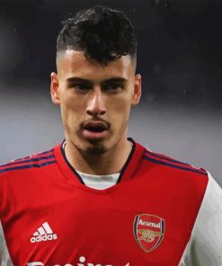 Football Player Gabriel Martinelli Paint By Number