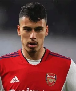 Football Player Gabriel Martinelli Paint By Number