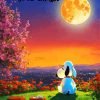 Good Night Snoopy Art Paint By Number