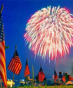 Independence Day Paint By Number