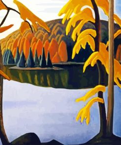 Group Of Seven Northern Lake Paint By Numbers