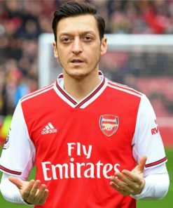 Mesut Ozil Arsenal Paint By Number