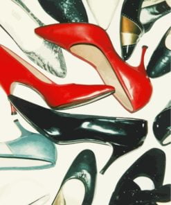 Shoes Andy Warhol Paint By Number
