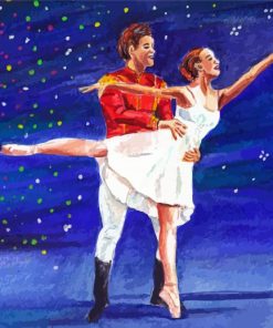 The Nutcracker Ballet Art paint By Numbers