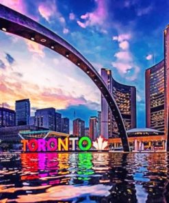 Toronto Sign Paint By Numbers
