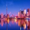 Toronto Water Reflection paint By Numbers