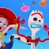 Toy Story Jessie And Forky Paint By Numbers