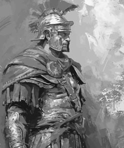 Warrior Man Art Paint By Number