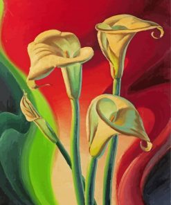 Arum Lilies Tretchikoff Paint By Number