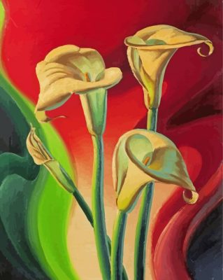 Arum Lilies Tretchikoff Paint By Number