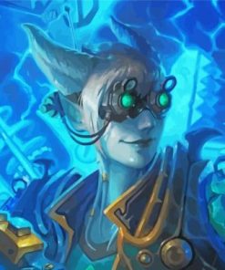 Draenei World Of Warcraft Paint By Numbers