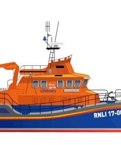 Rnli Lifeboat Art Paint By Number