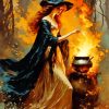 Witch Brew Paint by Number