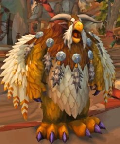 World Of Warcraft Moonkin paint by numbers