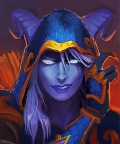 World Of Warcraft Game Paint By Numbers