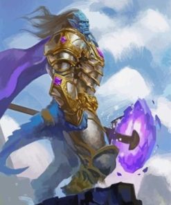 Draenei World Of Warcraft Paint By Numbers