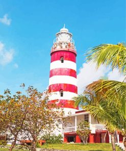 Elbow Lighthouse Paint By Number