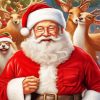 Happy Santa Paint By Number