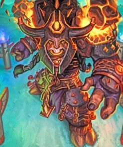 Tauren Shaman World Of Warcraft Paint By Numbers