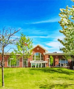 Hyrum Utah Landscape Paint by Number