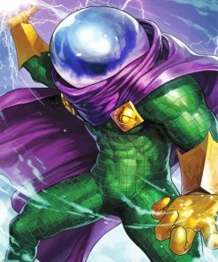Marvel Comics Mysterio Paint by Number