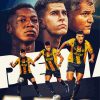 Penarol Football Art Paint by Number