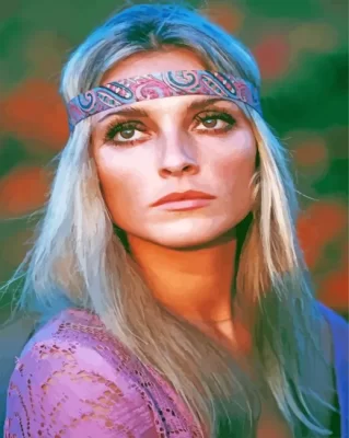 Gorgeous Sharon Tate Paint by Number