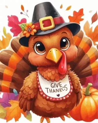 Give Thanks Paint by Number