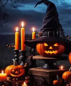 Halloween Vibes Paint by Number