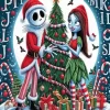 Christmas Jack And Sally Paint by Number