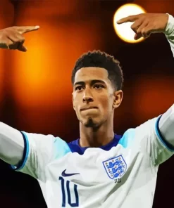 The Footballer Jude Bellingham Paint by Number