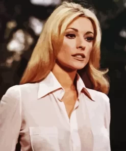 Vintage Sharon Tate Paint by Number