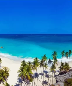 West Coast Barbados Of Caribbean Paint by Number