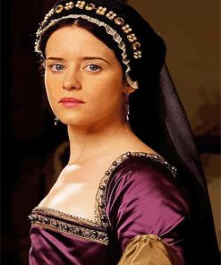 Anne Boleyn Whoniverse The Tudors Paint by Number