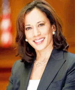 Kamala Harris Paint by Number