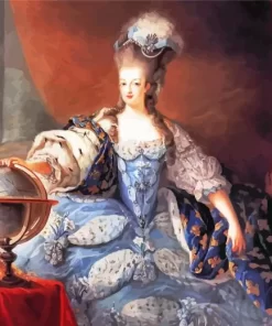 Aesthetic Antoinette Paint by Number