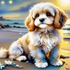 Aesthetic Cavapoo Paint by Number