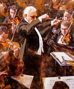 Aesthetic Orchestra Paint by Number